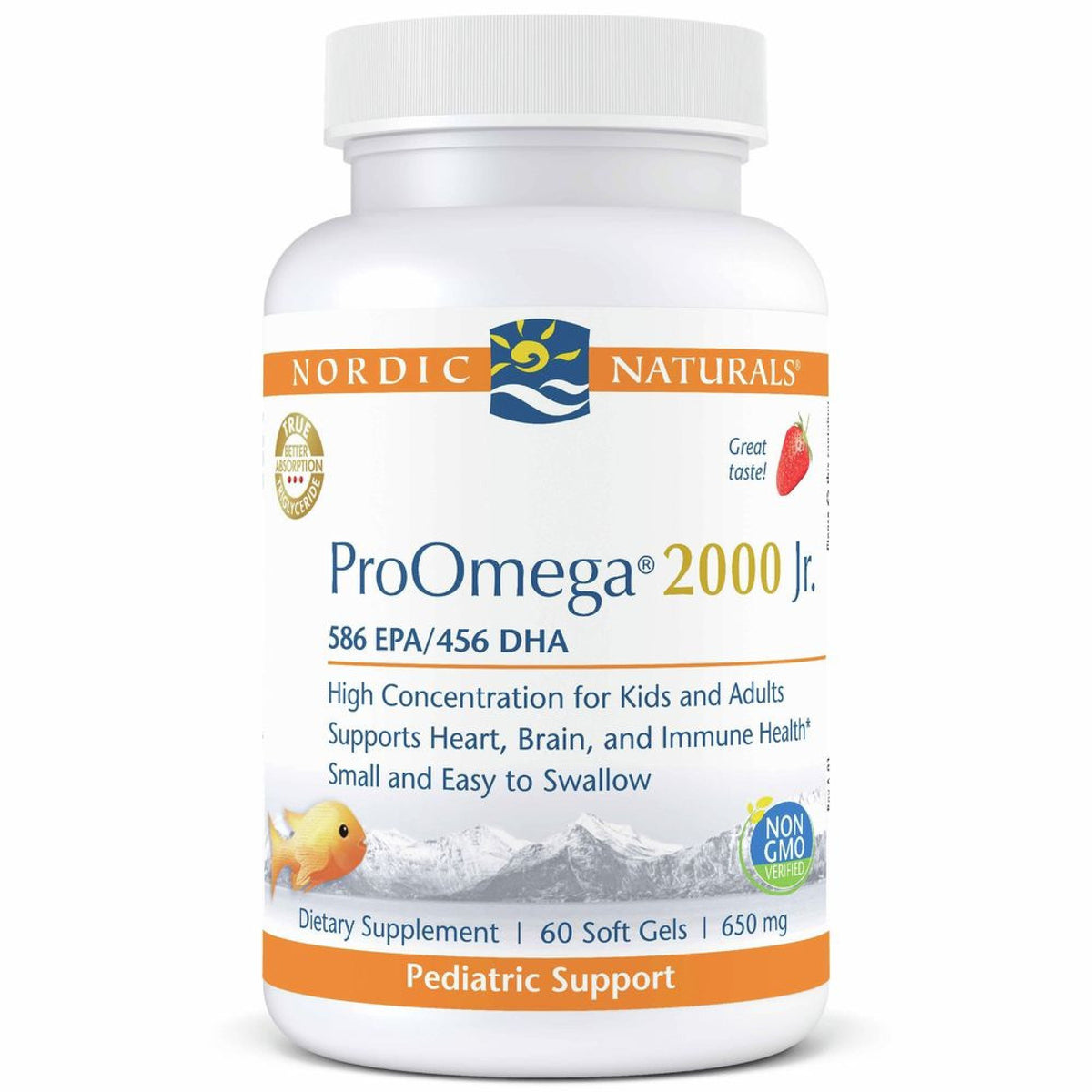 Nordic Naturals ProOmega 2000 Junior 60 Capsule