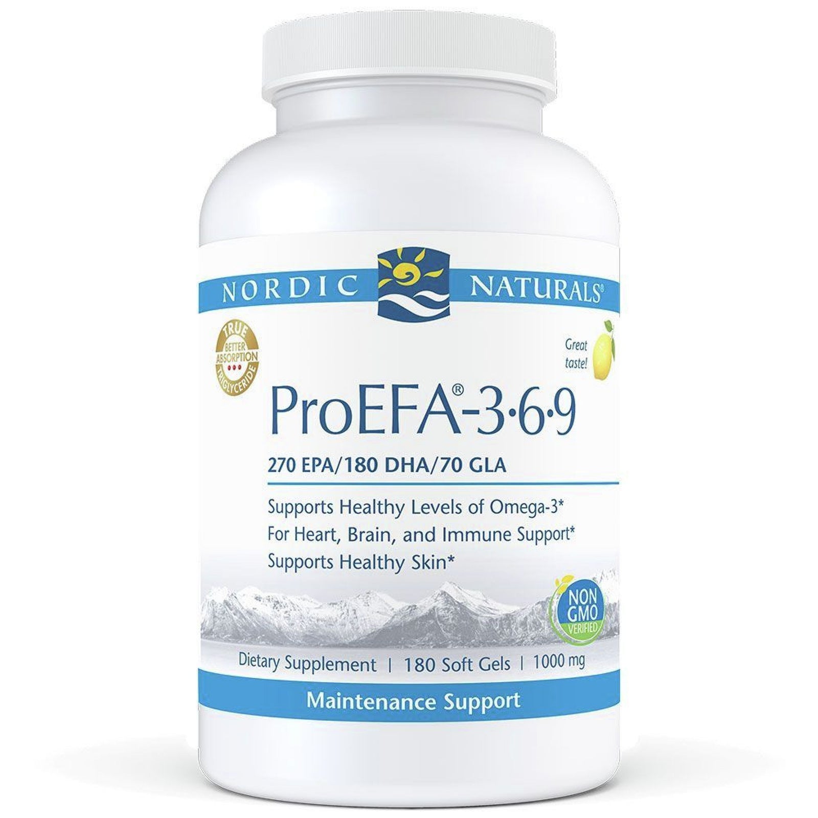 Nordic Naturals ProEFA 3.6.9 180 Capsule