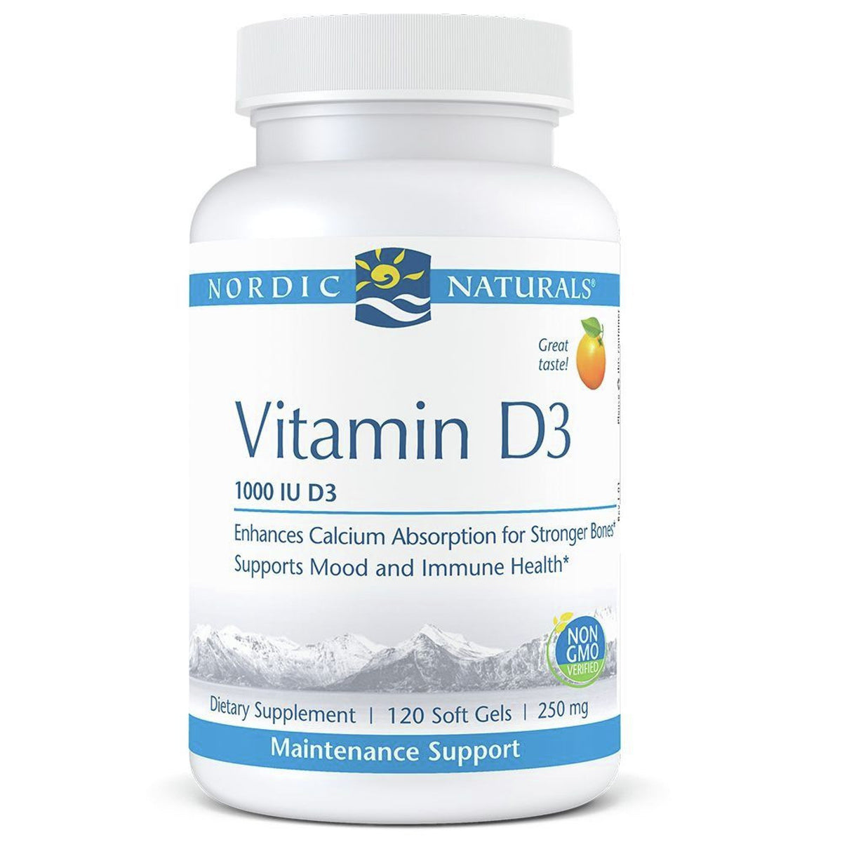 Nordic Naturals Vitamin D3 120 Capsule