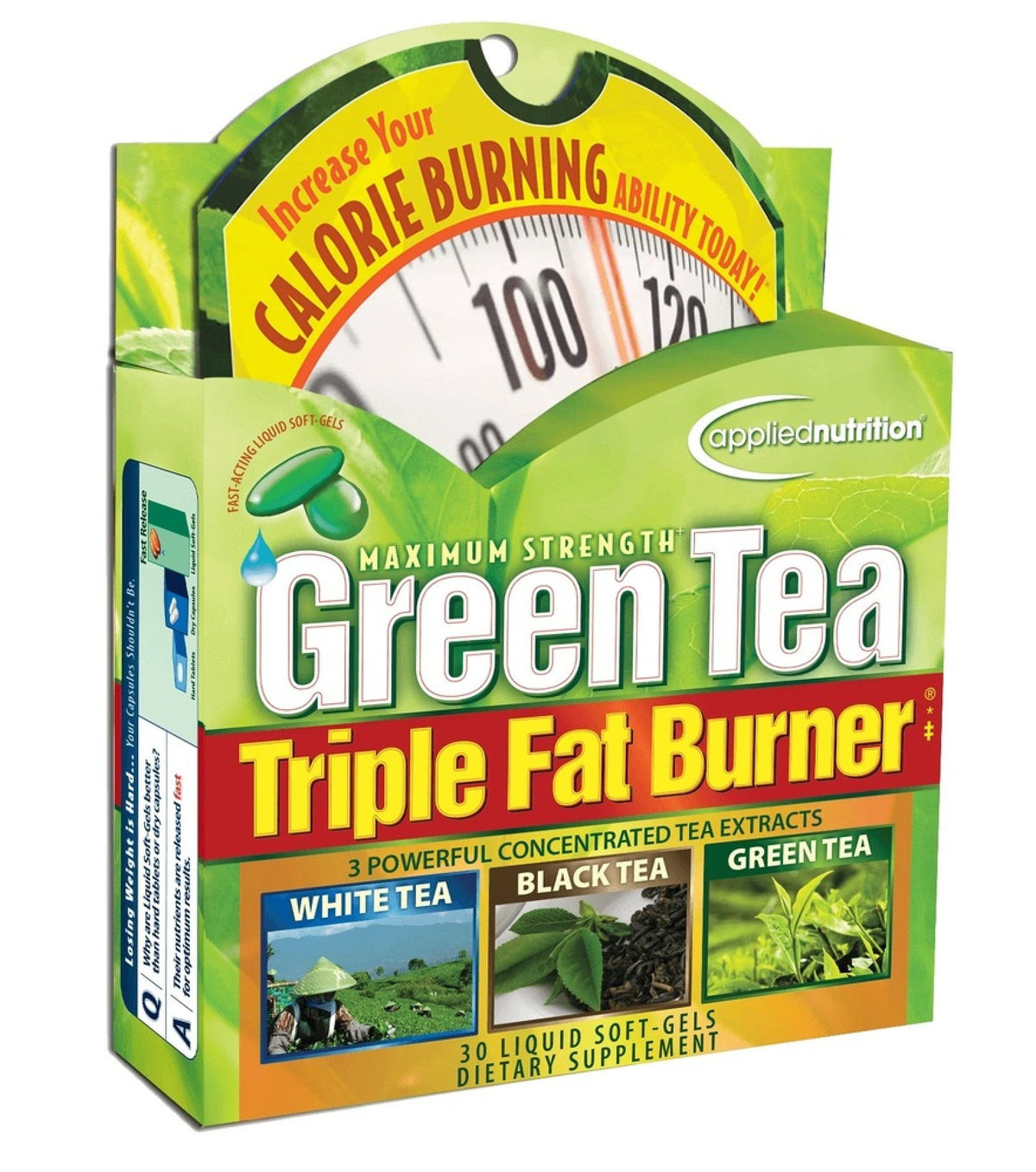 Applied Nutrition Green Tea Triple Fat Burner 30 Softgel