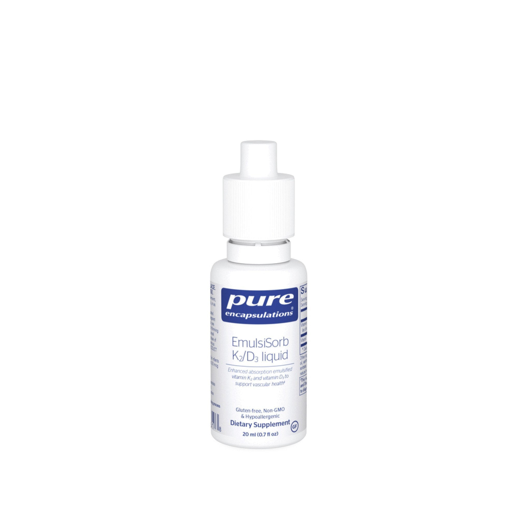 Pure Encapsulations EmulsiSorb K2/D3 liquid 20 ml Liquid