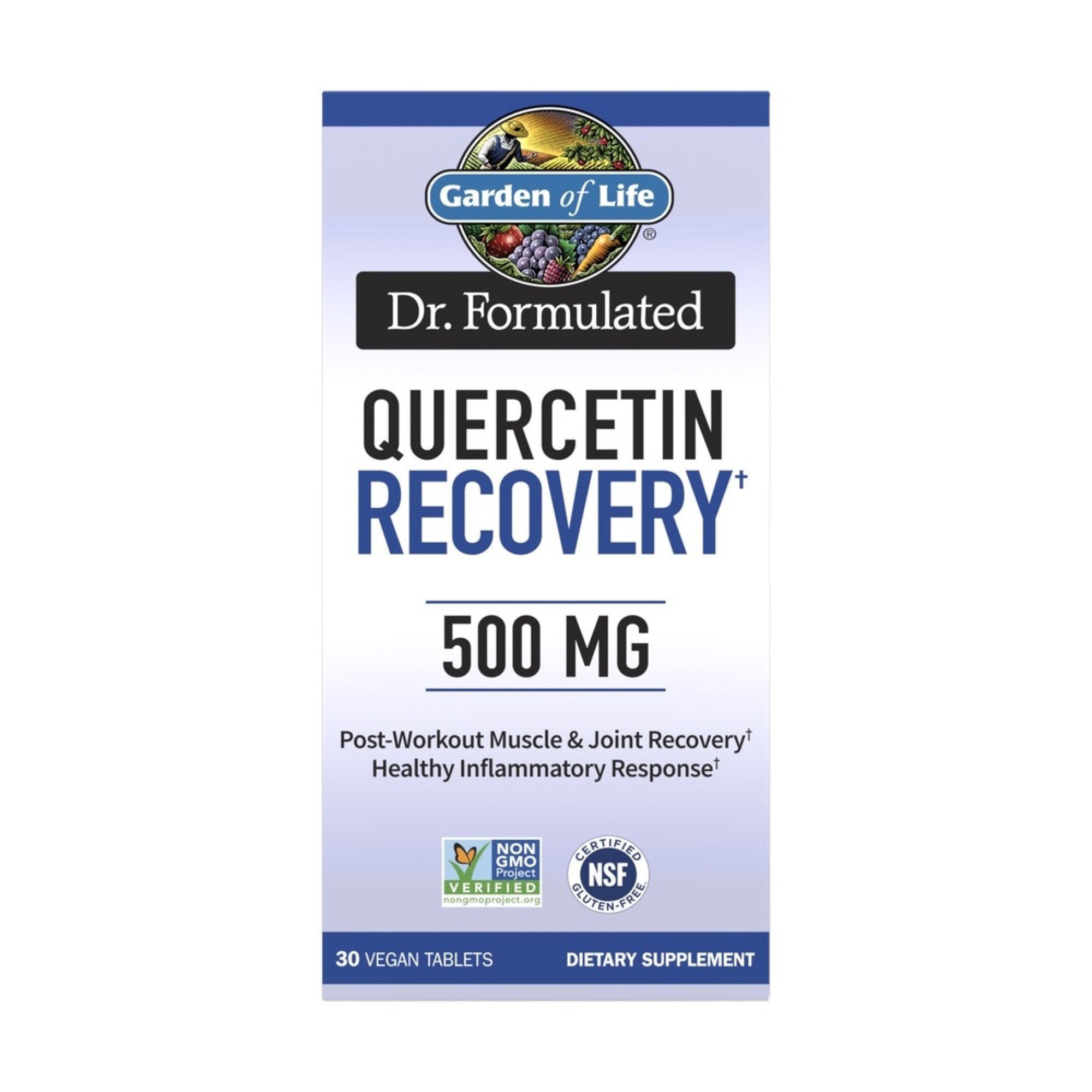 Garden of Life Dr. Formulated Quercetin Recovery 30 Vegan Tablets