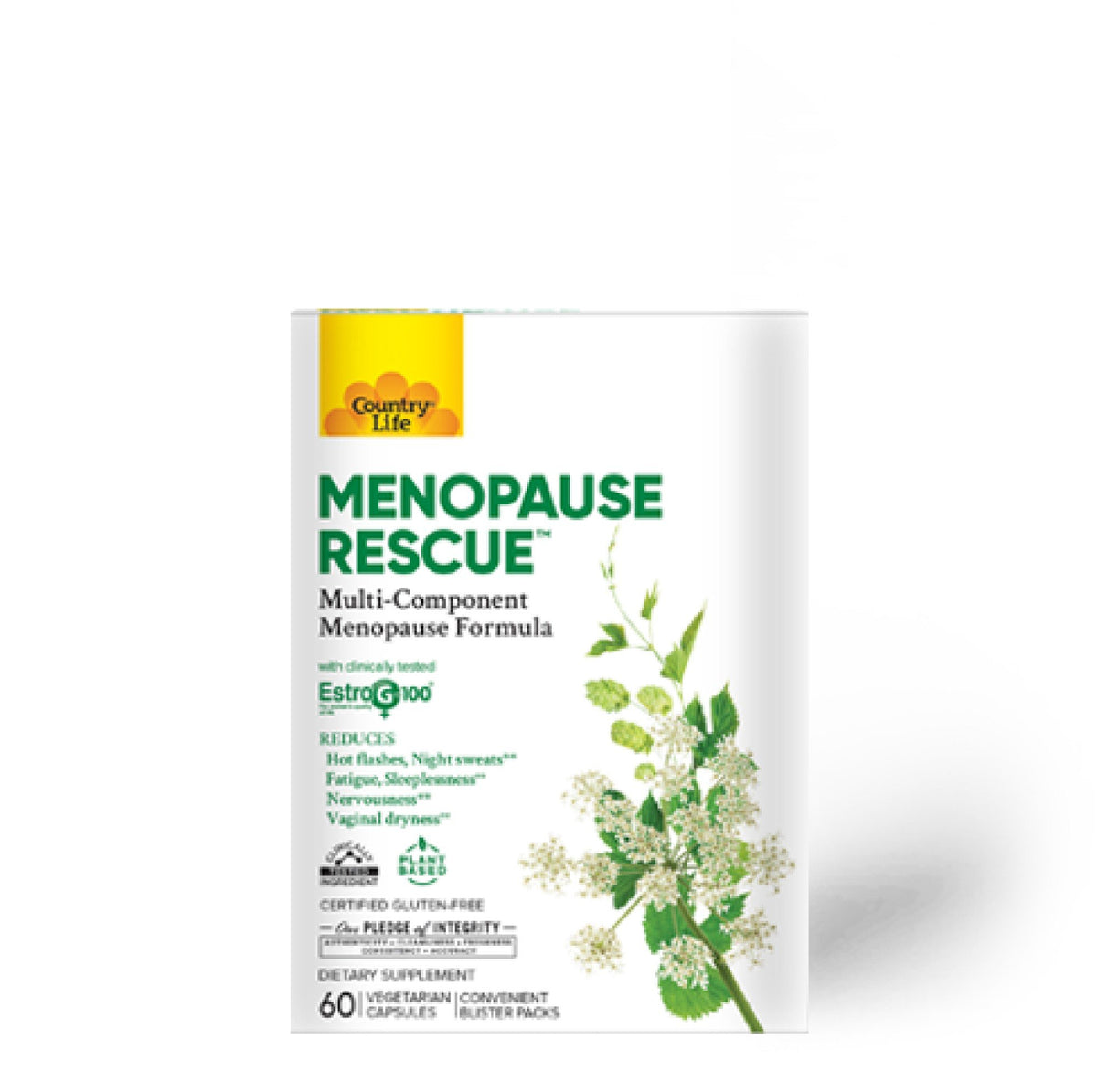 Country Life Menopause Rescue 60 VegCap