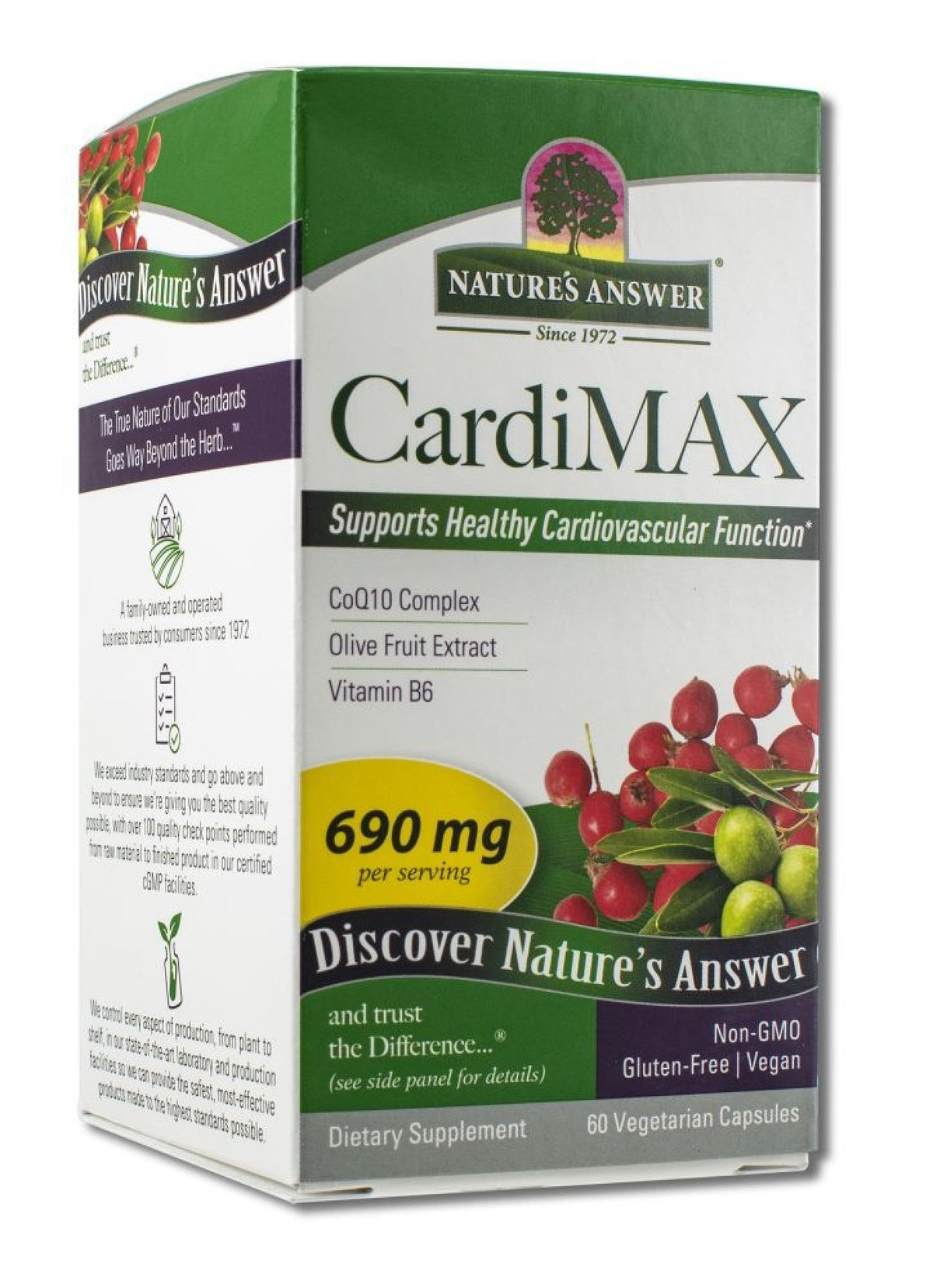 Nature&#39;s Answer CardiMax 60 VegCap