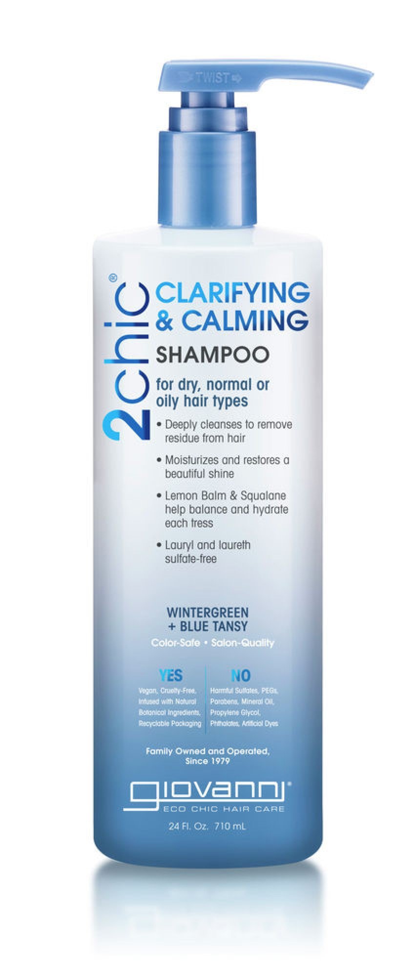 Giovanni 2chic Clarifying &amp; Calming Shampoo 24 oz Liquid