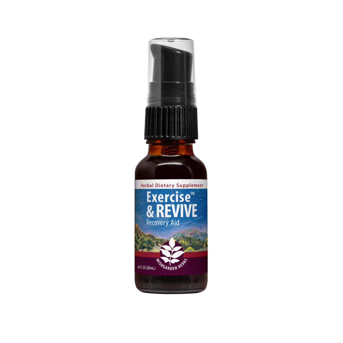 WishGarden Exercise &amp; Revive 0.66 oz Dropper