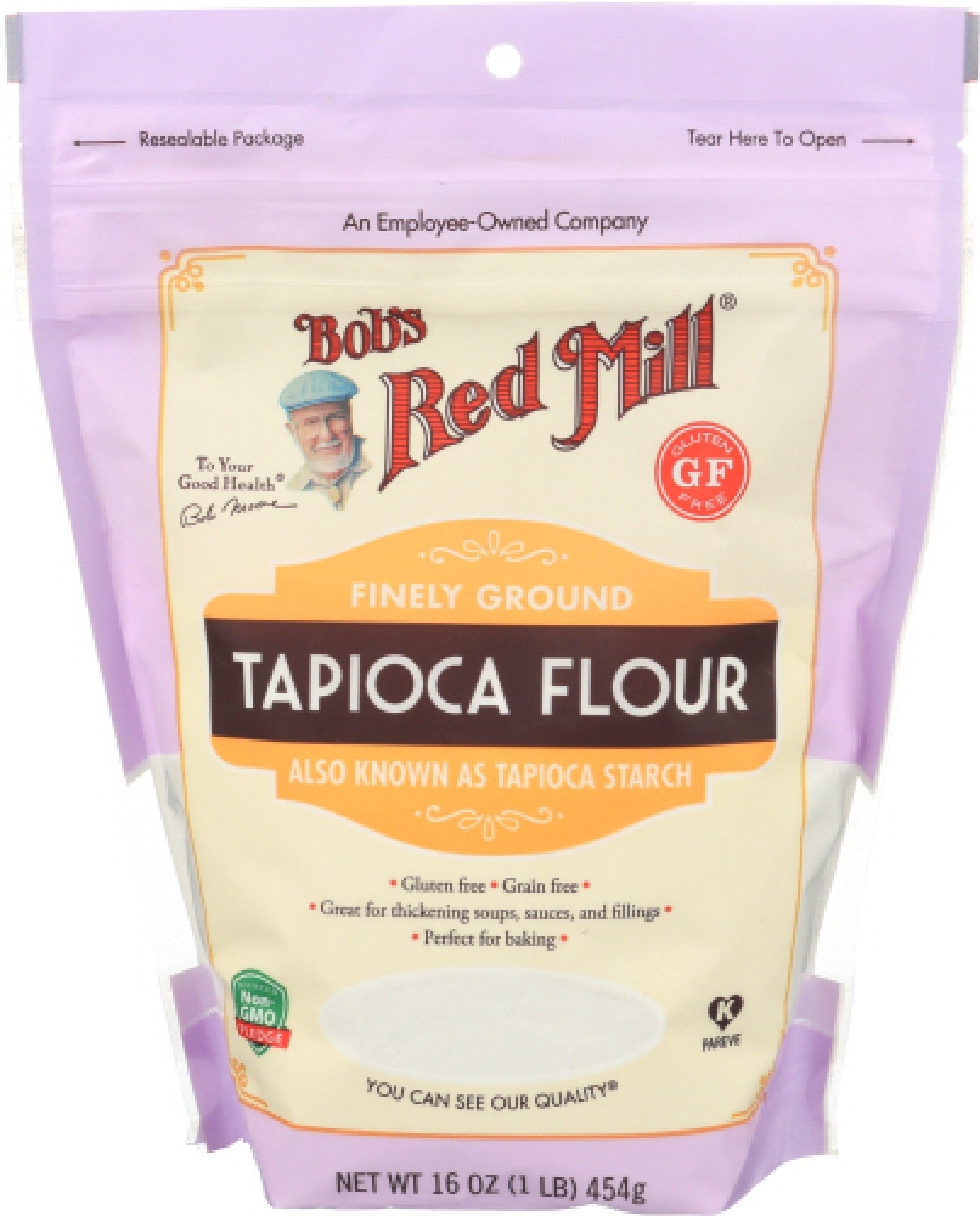 Bobs Red Mill Tapioca Flour 16 oz Bag