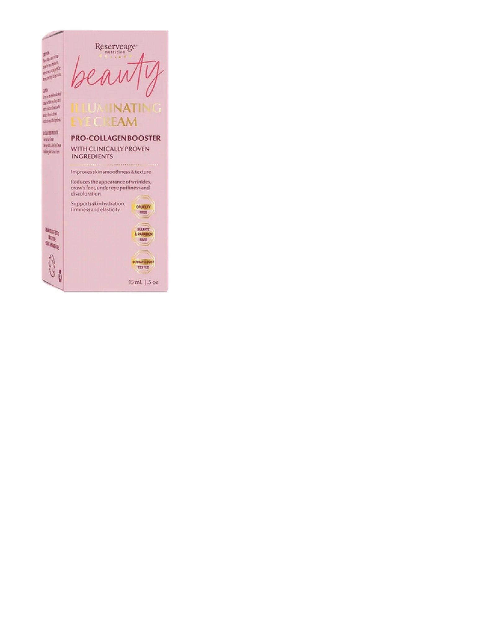Reserveage Illuminating Eye Cream 15 ml Cream