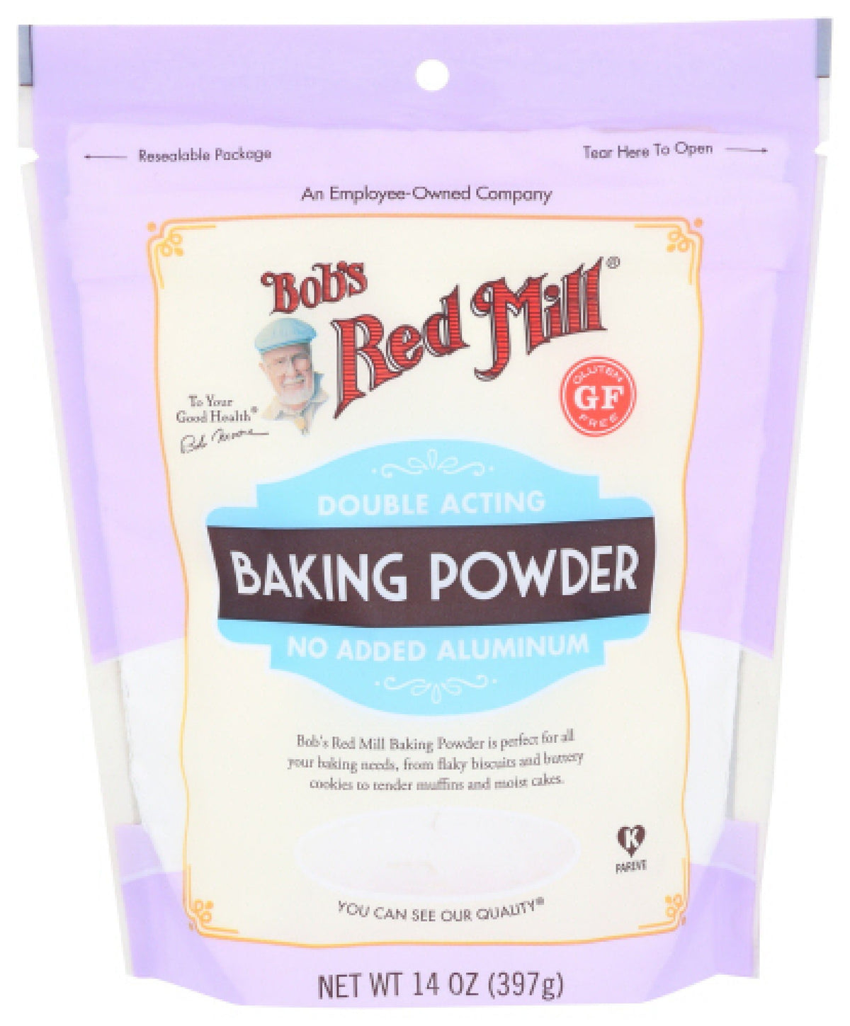 Bobs Red Mill Baking Powder 14 oz Bag