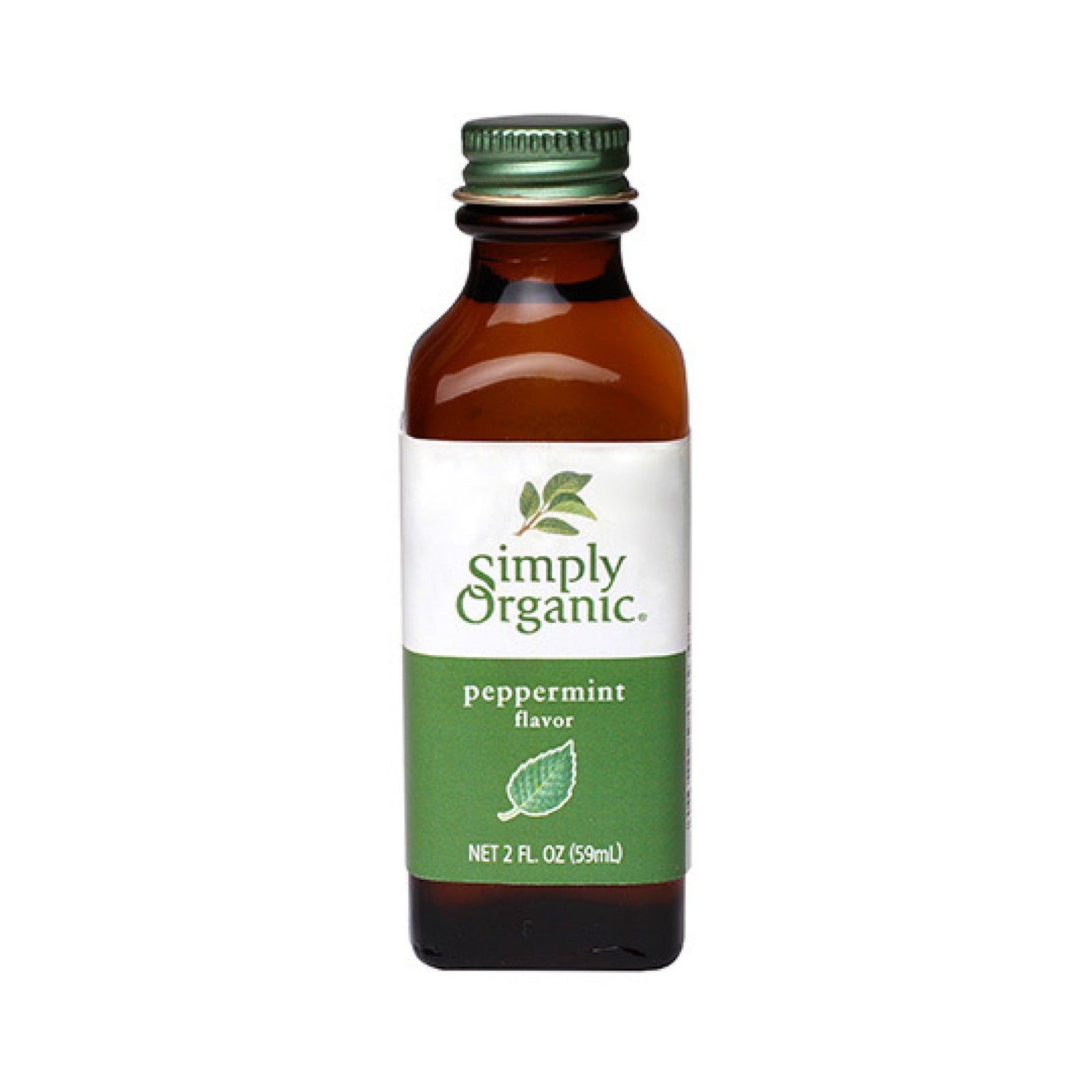 Simply Organic Peppermint Flavor 2 fl oz Liquid