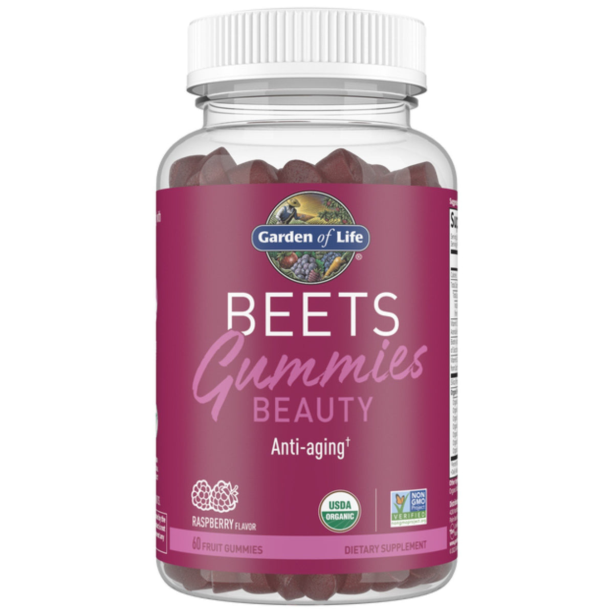 Garden of Life Organic Beet Beauty Gummies 60 Gummy