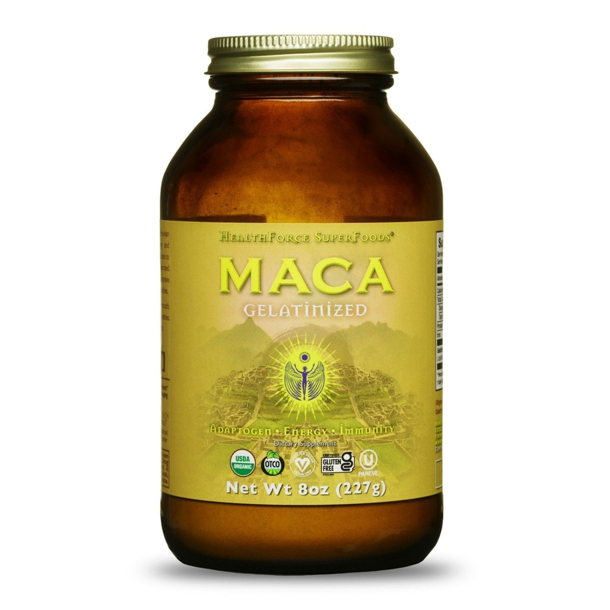 HealthForce Superfoods Gelatinized Maca 8 oz Powder