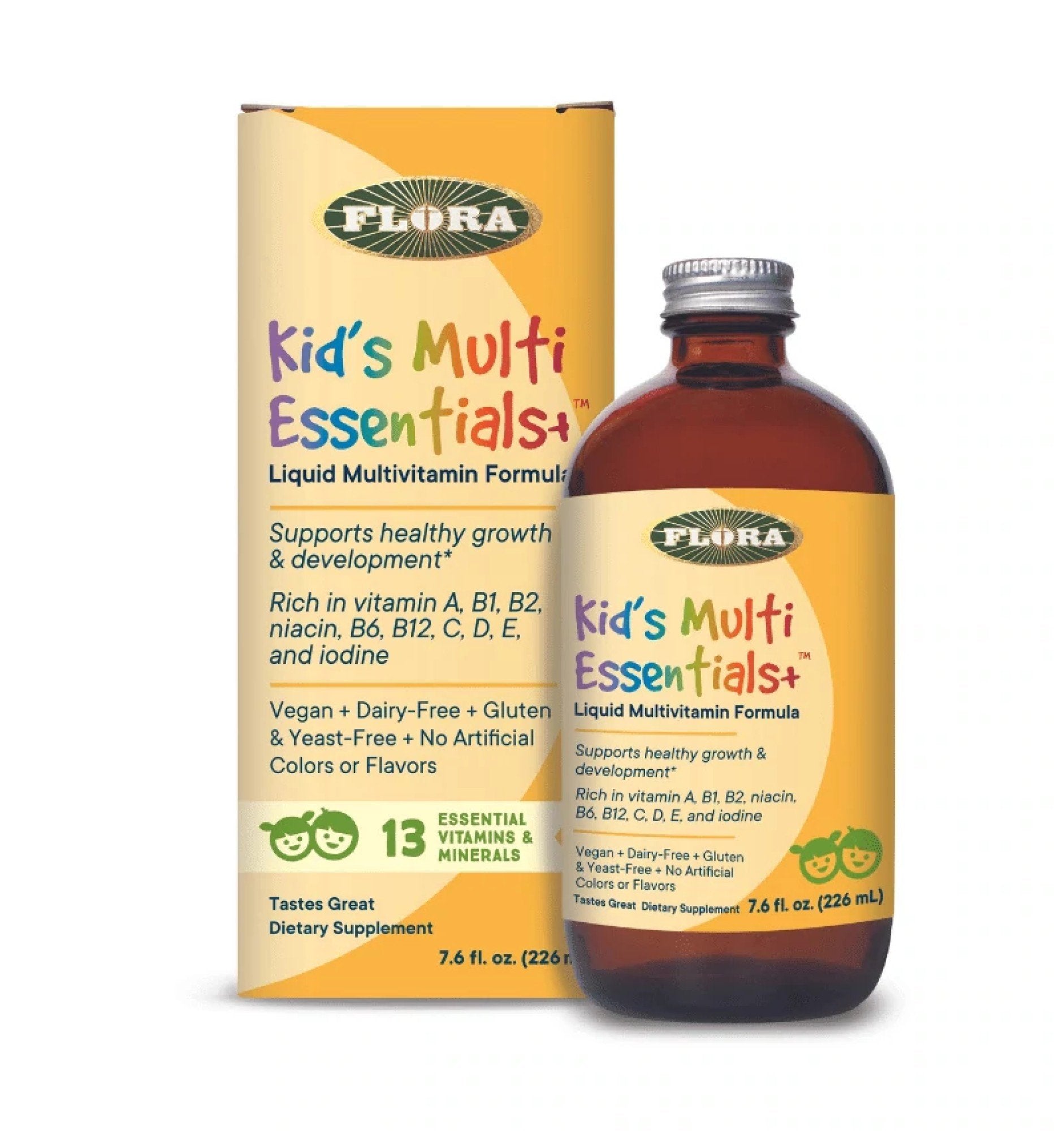 Flora Inc Kid's Multi Essentials 7.6 oz Liquid