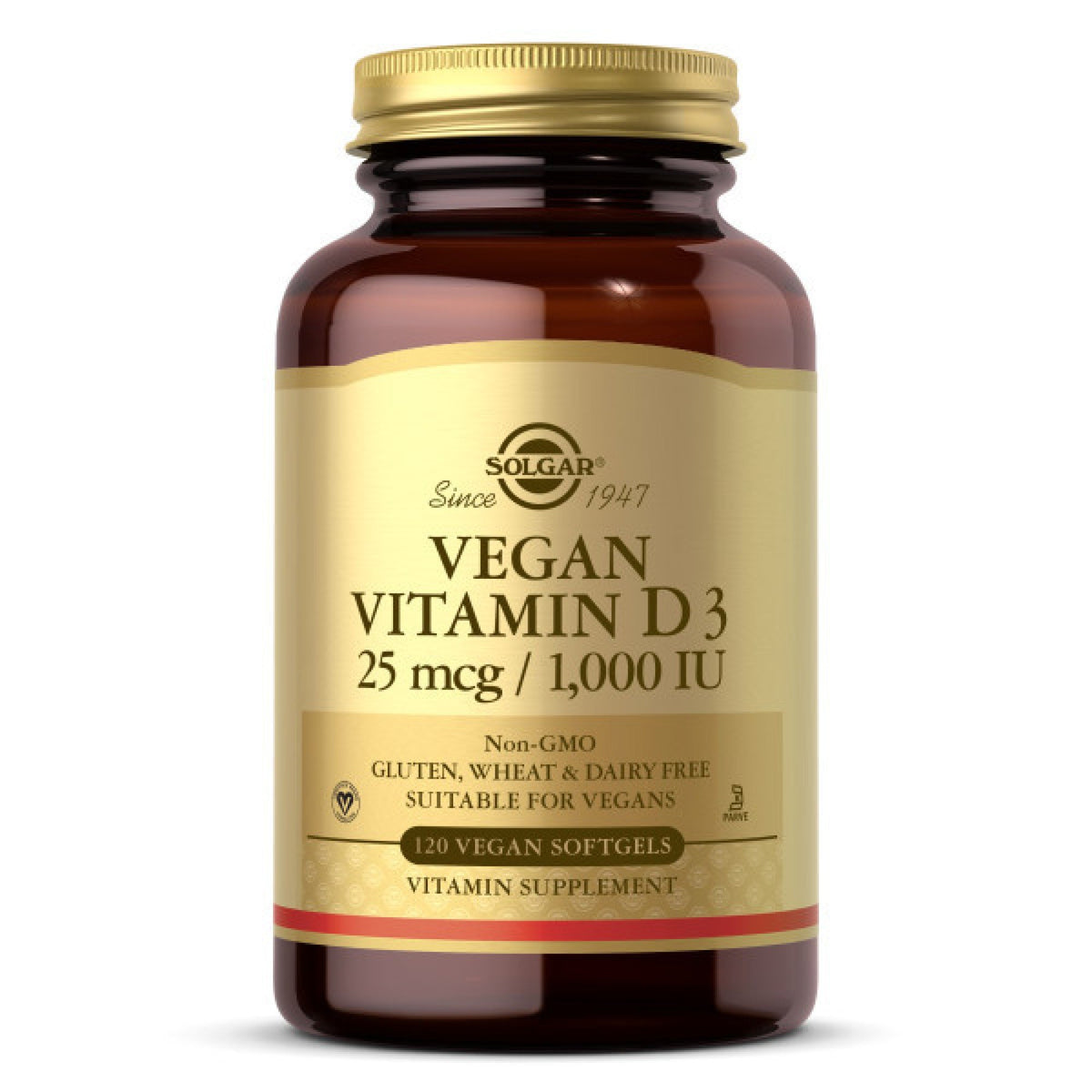 Solgar Vegan Vitamin D3 25 mcg 120 Softgel
