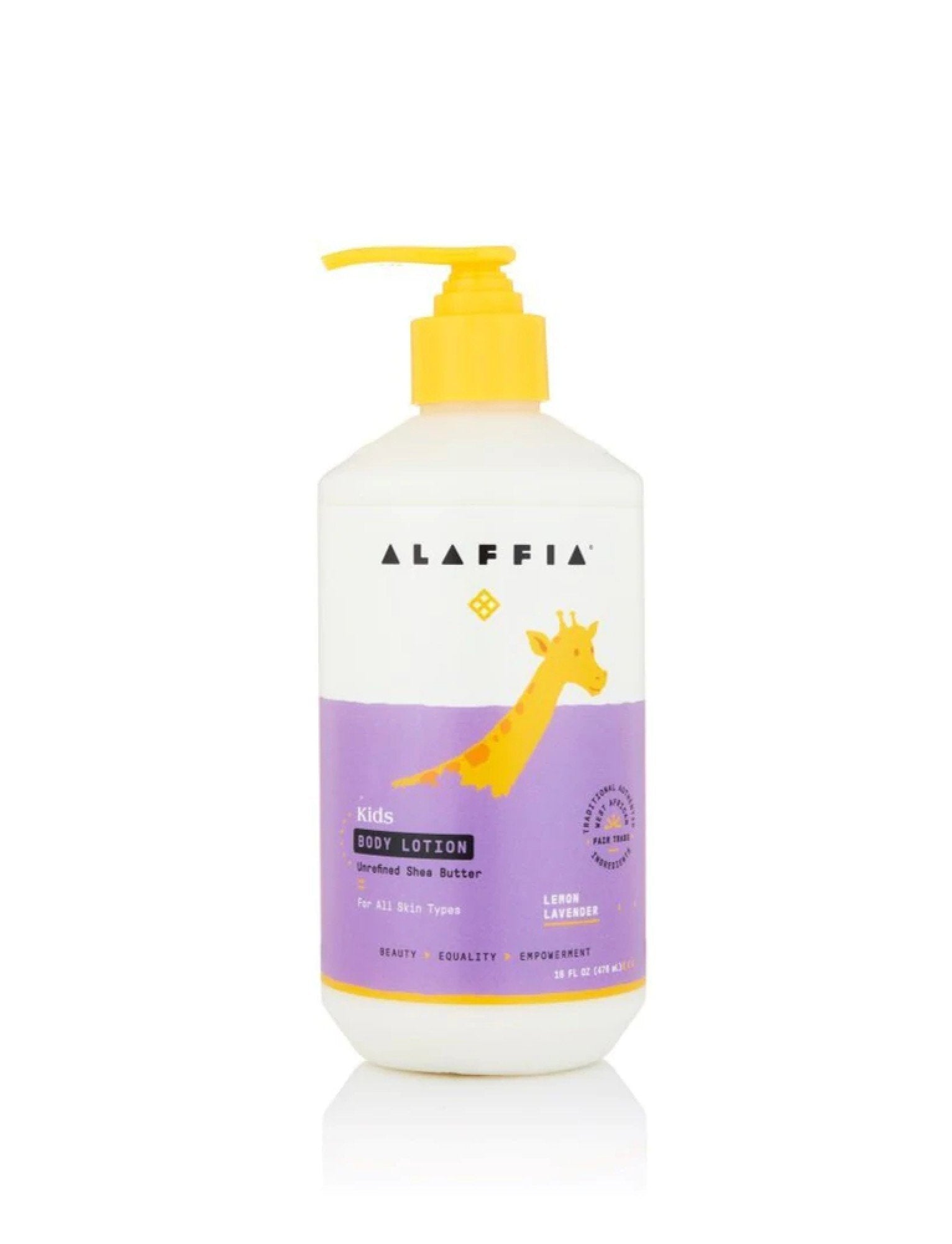 Alaffia Kids Lotion Lemon Lavender 16 oz Liquid
