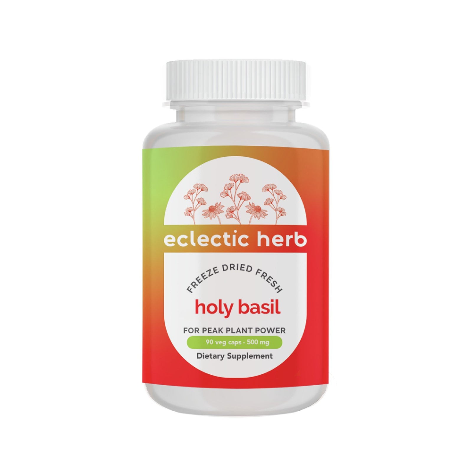 Eclectic Herb Holy Basil Freeze Dried 90 Capsule