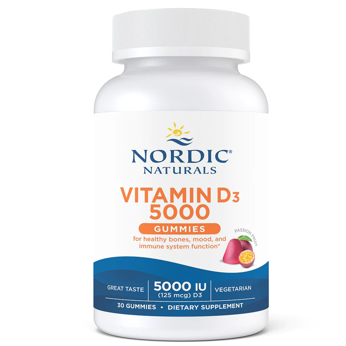 Nordic Naturals Vitamin D3 5000 Gummies 30 Gummy