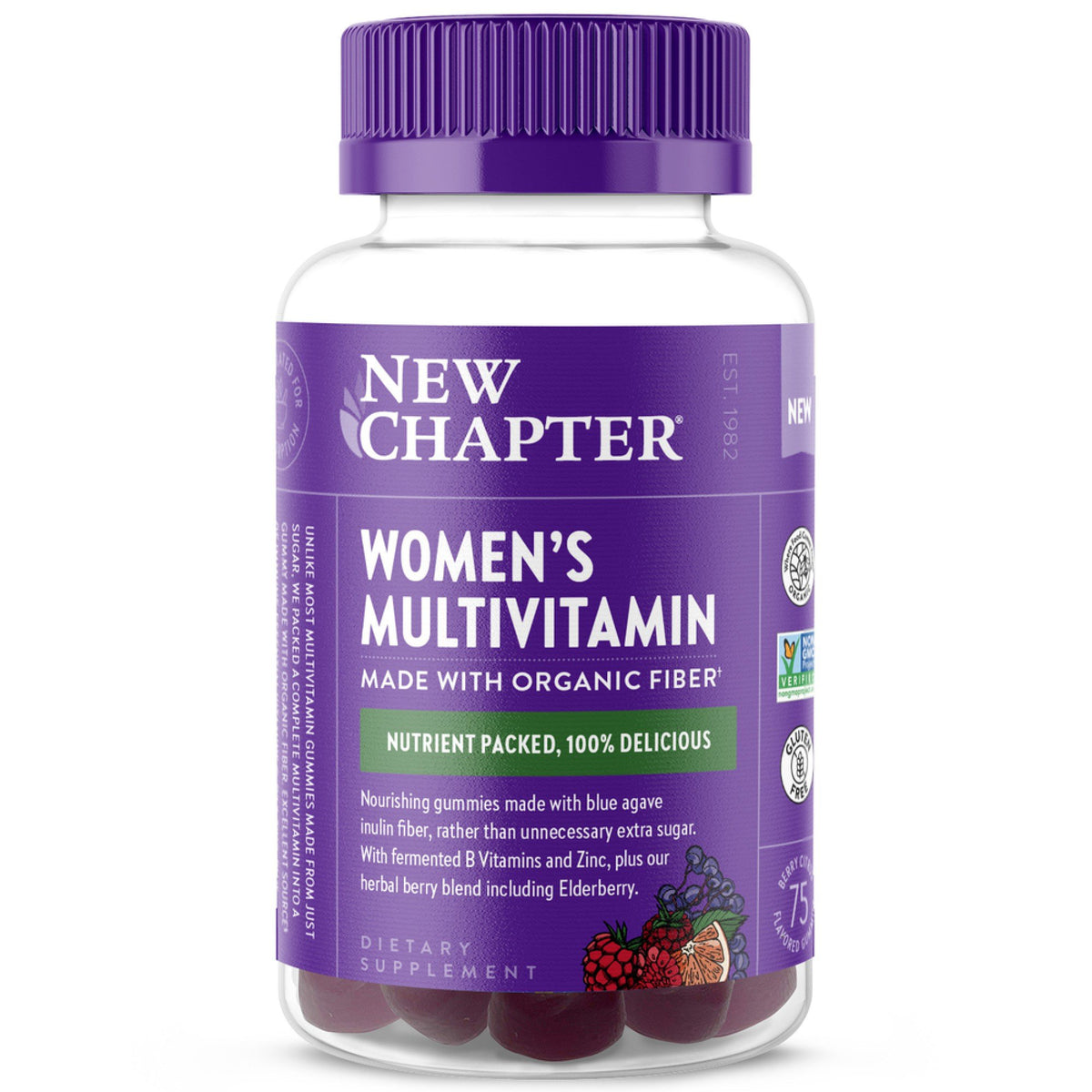 New Chapter Women&#39;s Multi Gummies 75 Gummy