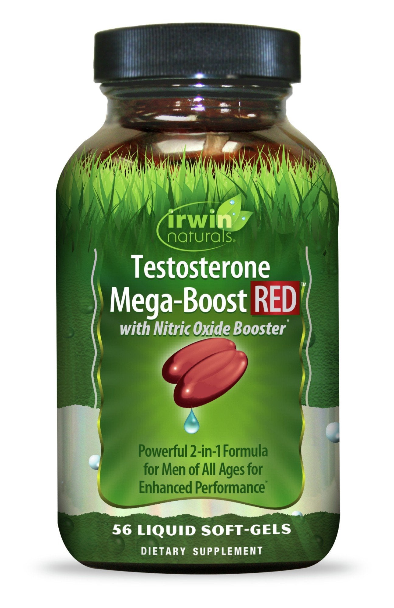 Irwin Naturals Testosterone Mega-Boost RED 56 Softgel