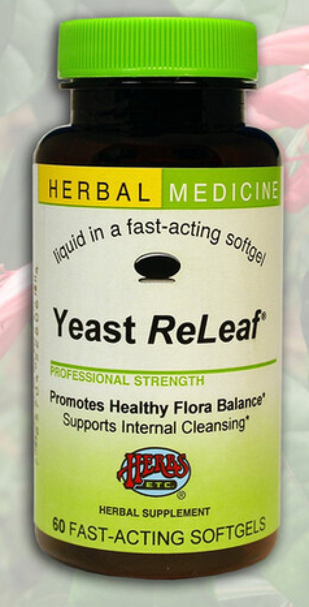 Herbs Etc Yeast ReLeaf 60 Softgel