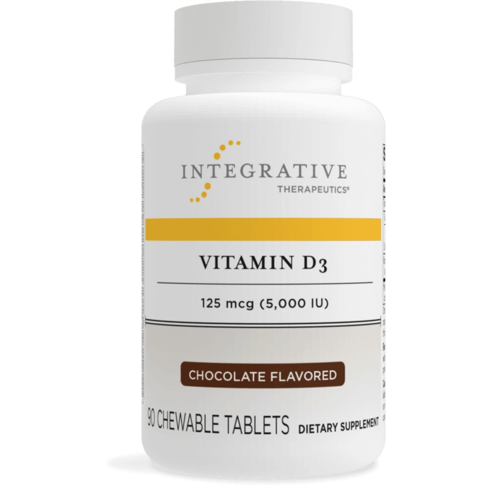 Integrative Therapeutics Vitamin D3 5,000 IU - Chocolate Flavored 90 Chewable