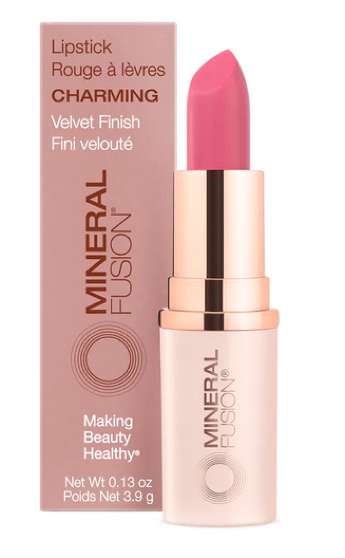 Mineral Fusion Lipstick Charming 0.14 oz Lipstick