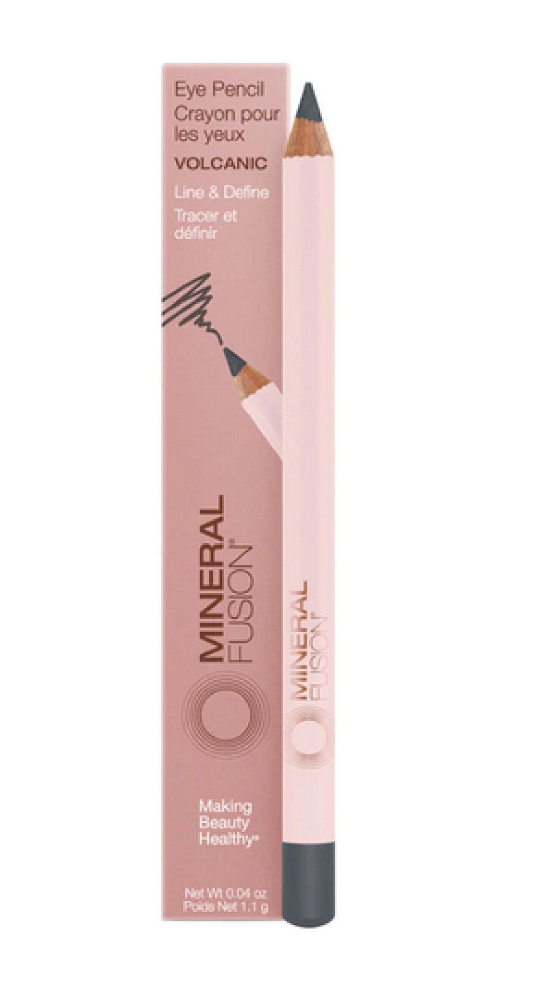 Mineral Fusion Eye Pencil Volcanic 0.04 oz Pencil