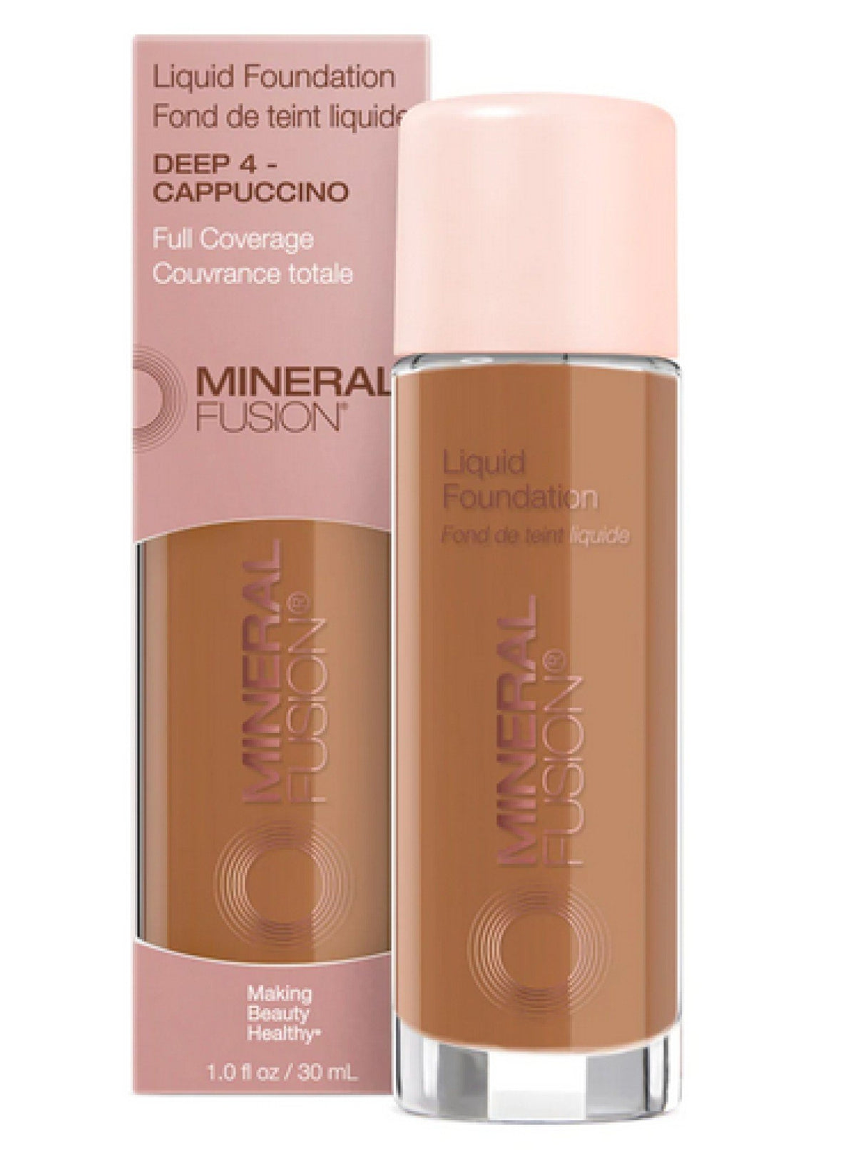 Mineral Fusion Liquid Foundation Deep 4 1 oz Liquid