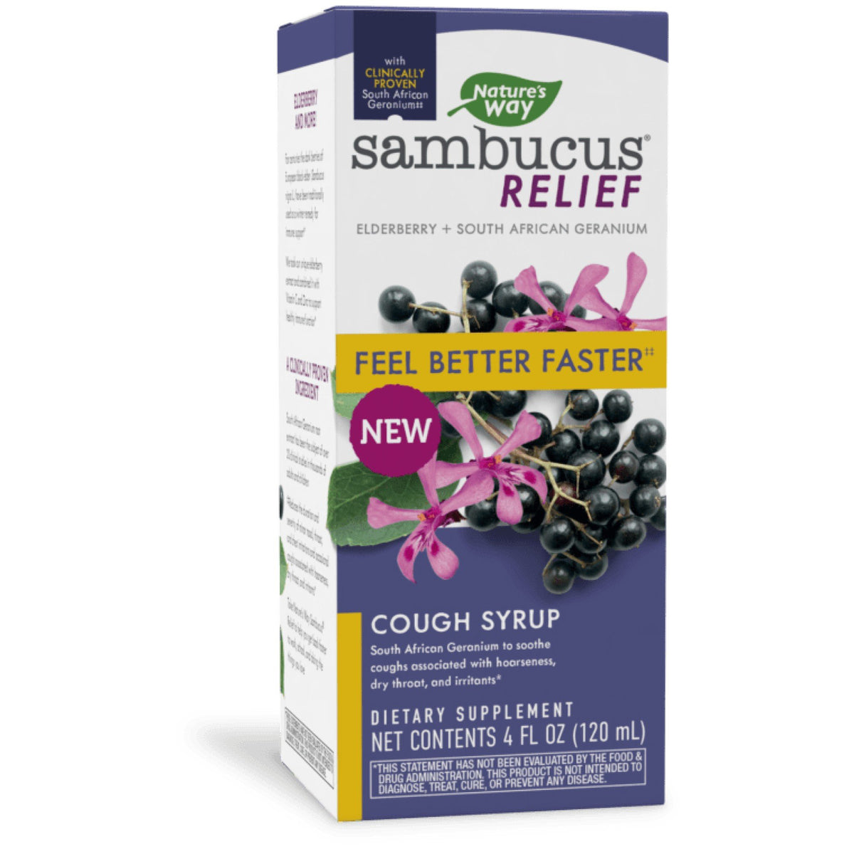 Nature&#39;s Way Sambucus Relief Syrup 4 oz Liquid