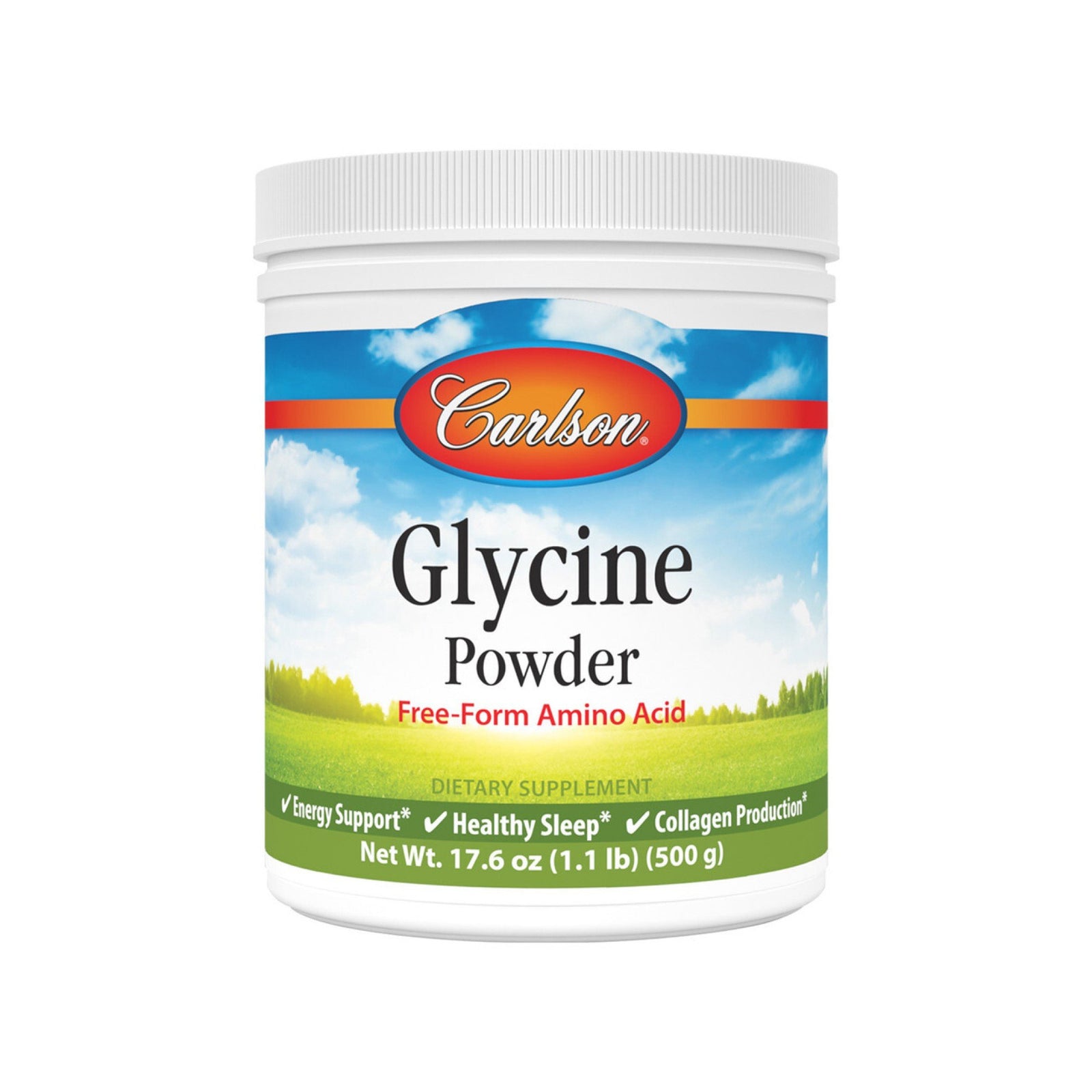 Carlson Laboratories Glycine Powder 500 grams Powder